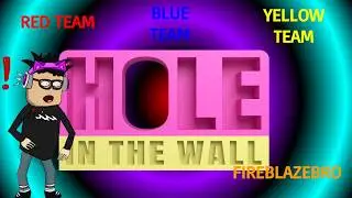fireBlazeBro: Try to Survive by going through the Hole in the Wall!