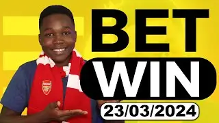 FOOTBALL PREDICTIONS TODAY 23/03/2024 SOCCER PREDICTIONS TODAY | BETTING TIPS, 