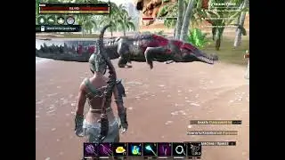 Conan Exiles Тугра босс крокодил