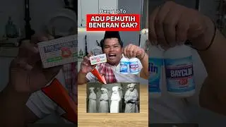 ADU PEMUTIH PALING BERSIH‼️ Mane nyang paling putih yee? 🤔