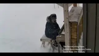 Decomposing Piano in the Snow