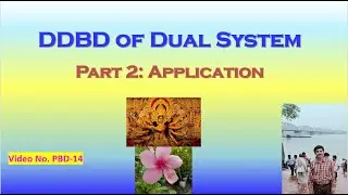 DDBD OF DUAL SYSTEM: Part 2: NUMERICAL APPLICATION
