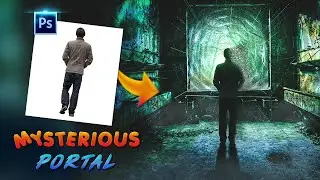 Create  Mysterious Portal Photo manipulation with Photoshop