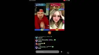 Bae gets a VIP black Carpet rolled out. MeetMe app. Gift Reaction.