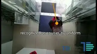 Recognizing Courier in Traffic Counting
