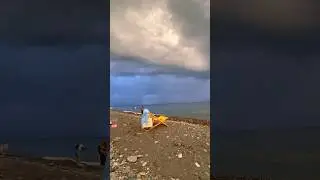 Невероятный вечер на пляже в Адлере