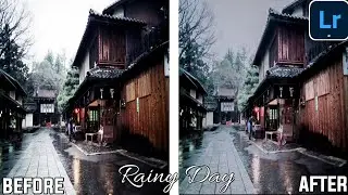 🔴Cara Edit Foto RAINY DAY Di Lightroom | Sobat Editor