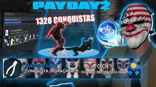 Desafio de ''PLATINAR'' PAYDAY 2 na STEAM