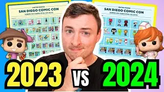 Comparing Funko SDCC 2024 to Funko SDCC 2023! Which Year Is BETTER?