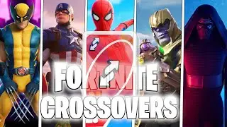 ALL Fortnite Crossover Trailers REVERSED
