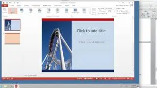 How to Change the Transition and Timing in PowerPoint 2013
