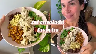 Mi ensalada favorita. Super fácil y rápida🥬💕