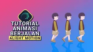 Membuat animasi berjalan di alight motion ||| Walk cycle animation tutorial