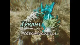 Tyrant Vs. Mechagodzilla | Short Battle | RobotGoose Studios