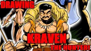 DRAWING THE ORIGIN OF KRAVEN THE HUNTER! Let's draw a brief history and origin of Kraven!
