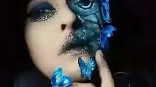 Blue butterflies