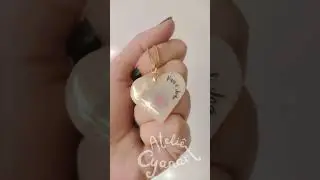 Pingente Good Memories | Eternização Resina Epoxi
