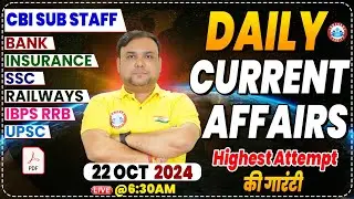 Daily Current Affairs | 22 October Current Affairs | The Hindu News Paper Analysis By Piyush Sir