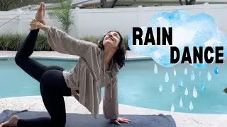 ☔️ 10 Min Yoga Flow in the Rain | Grounding Winter Stretch