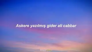 Emir Can İğrek   Ali Cabbar Sözleri Lyrics Şarkı Sözleri 🎶