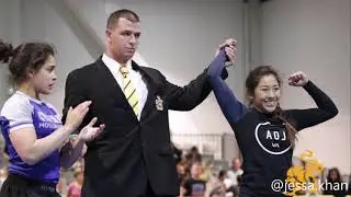 AOJ Blue Belt Student - Jessa Khan