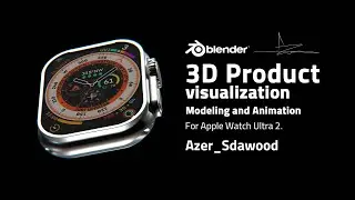 Apple WatchUltra 2  | 3D Product Animation (3D Product visualization)
