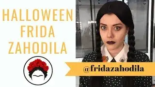 HALLOWEEN ФРИДА ЗАХОДИЛА Уэнзди Адамс