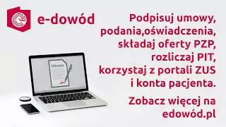 Jak podpisać plik PDF bezpłatnym podpisem elektronicznym ( e-dowodem ).