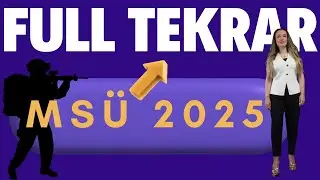 2025 MSÜ TÜRKÇE FULL TEKRAR - TEK VİDEO