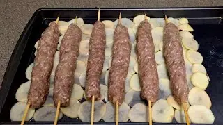 SHASHLIK/Juda oson usulda Qiyma KABOB. ШАШЛЫК в Духовке