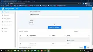 online employee website, all pages design and linked to dashboard   part 5