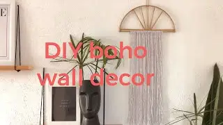 DIY boho wall decor number 2