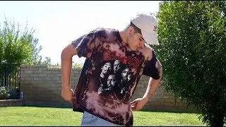 HOW TO: TIE DYE/ BLEACH T-SHIRT