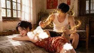 Poor lad inherit divine medical,sister-law knock door night beg massage,village man burn envy.