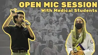 OPEN MIC SESSION in full house with MEDICAL STUDENTS AND DOCTORS