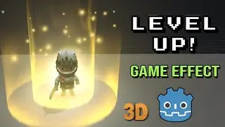 GODOT 4  -  Level Up Effect
