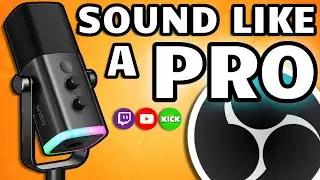 How To Make ANY Budget Mic sound Professional in Obs Studio