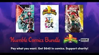 Humble Bundle ~ Mighty Morphin Power Rangers by Boom Studios Comic Book Bundle ~ June 2021 💜😍