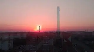 Медленное видео. Восход в Чурилово