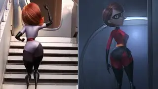 Elastigirl's Ass Montage