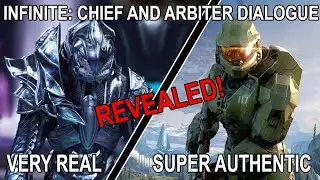 Halo Infinite VERY-REAL-SUPER-AUTHENTIC Arbiter Chief Dialogue!!