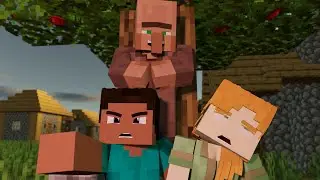 The Slap - Alex and Steve Life (Minecraft Animation)