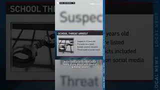 12-year-old arrested for allegedly making online threats against seven schools