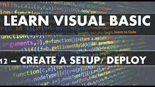 Learn Visual Basic :  Create a setup/ deploy in vb.net