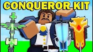 NEW CONQUEROR TOTEM KIT... (Roblox Bedwars Season 4)