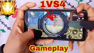 Vivo Y11 free fire max gameplay test 2 finger handcam 🎯 Full gameplay  solo vs squad with handcam