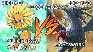 Yu-Gi-Oh! Edison Match | Quickdraw Plant vs Lightsworn