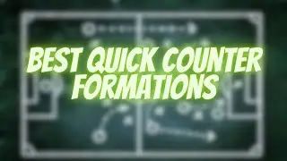 Best Quick Counter Formations🔥 #efootball #efootball2024