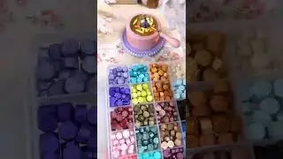 ASMR wax satisfying stamp ! #viral #shorts #asmr