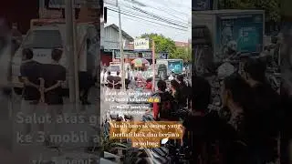 3 mobil ambulan sekaligus tiba di TKP